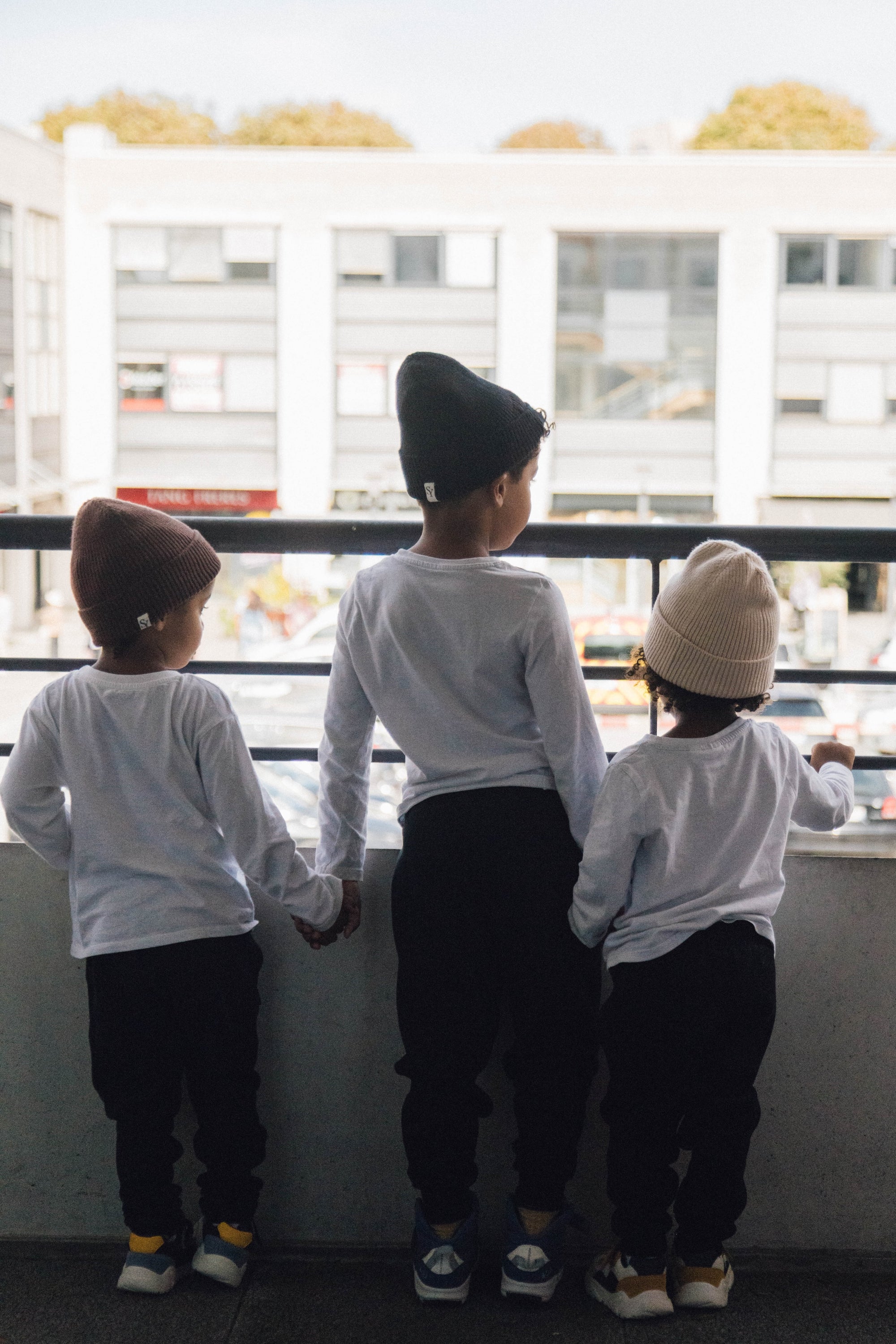 Bonnet avec intérieur en satin enfant